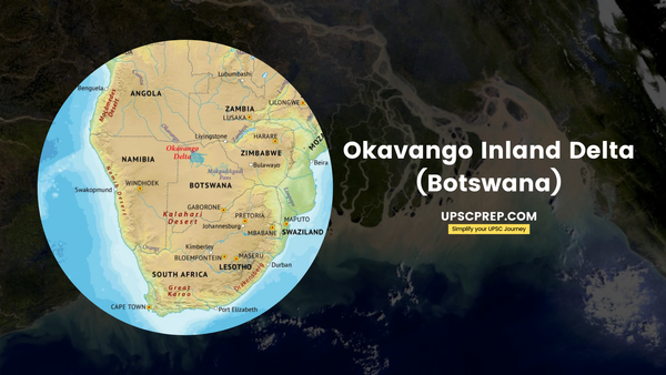 Drought: Okavango Delta, Botswana