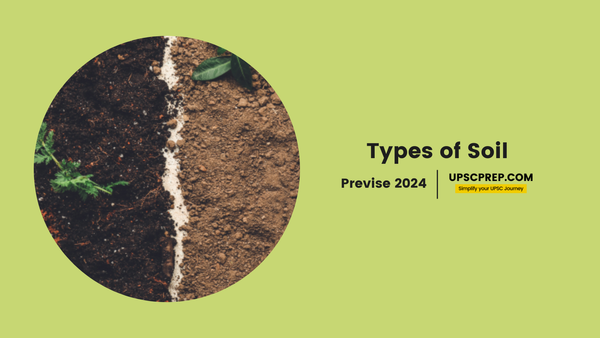Major soil types in India