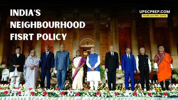 India's Neighbourhood First Policy